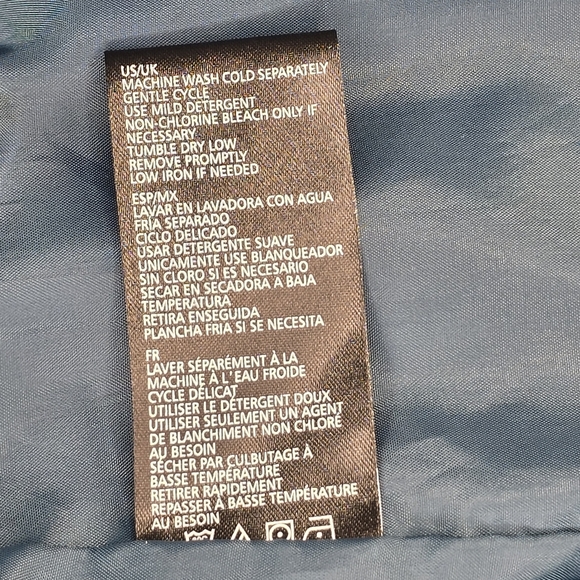 Liverpool Jeans Company Women’s Mystic Teal Trench Coat Size S - Picture 6 of 6